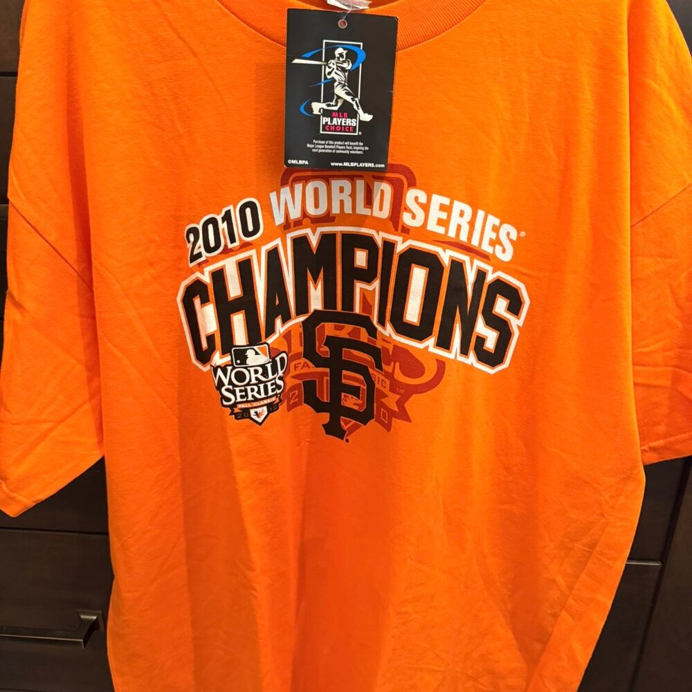 2010 World Series San Francisco Giants T-Shirt 2XL